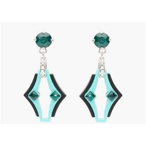 prada green earrings|Prada earrings cheap.